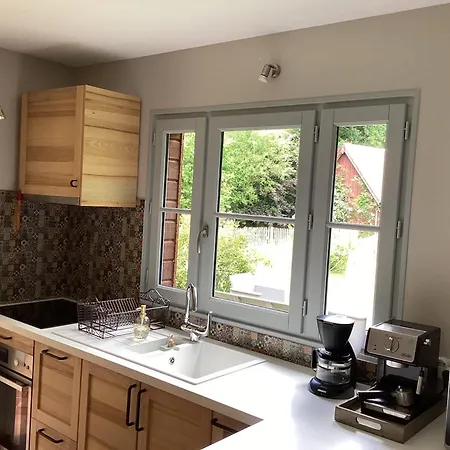 Hébergement de vacances Maison Campagne Rivière Forêt Le Brevedent